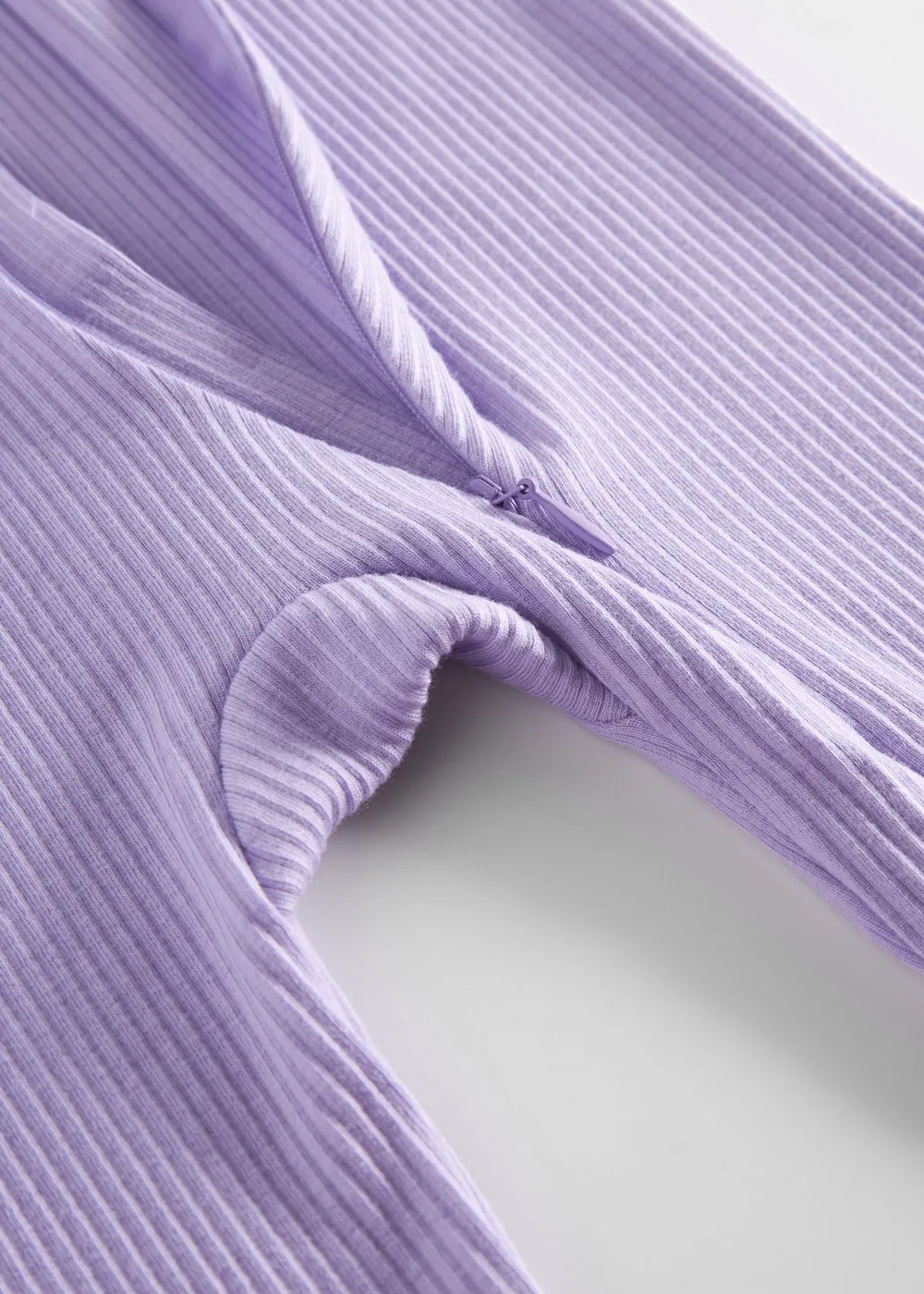 MarMar Rompy Zip heldragt Soft Lavender modal