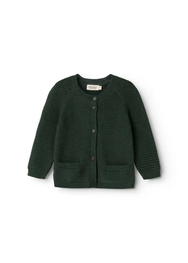 MarMar Taki cardigan Jungle Green strik