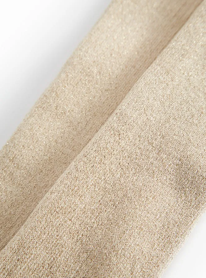 MarMar Tights Glitter strømpebukser Gold Glitter fest