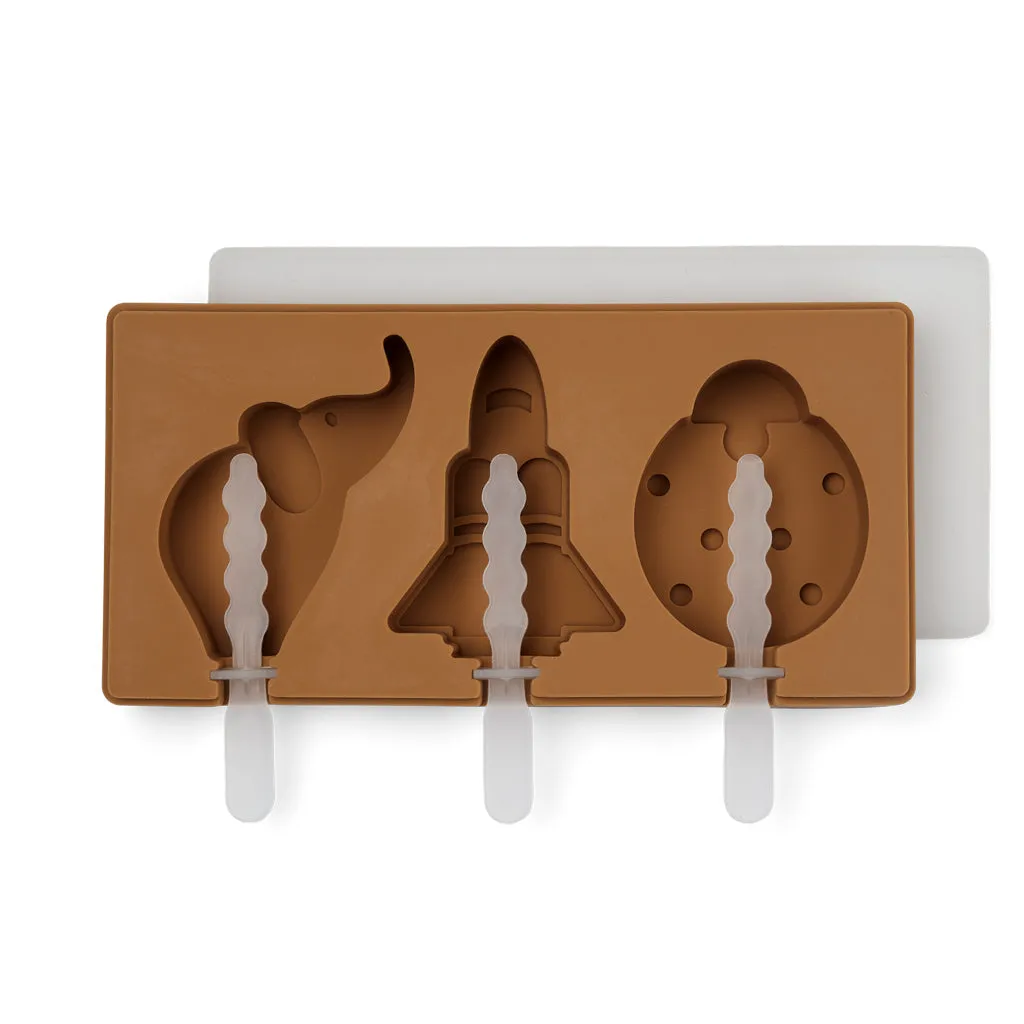nuuroo Elin isform Light brown silikone elefant