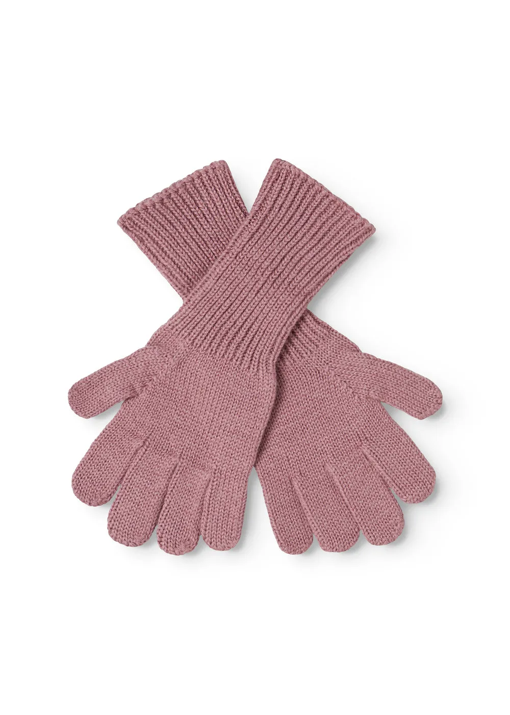 MarMar Aske strikhandsker Autumn Russet uld