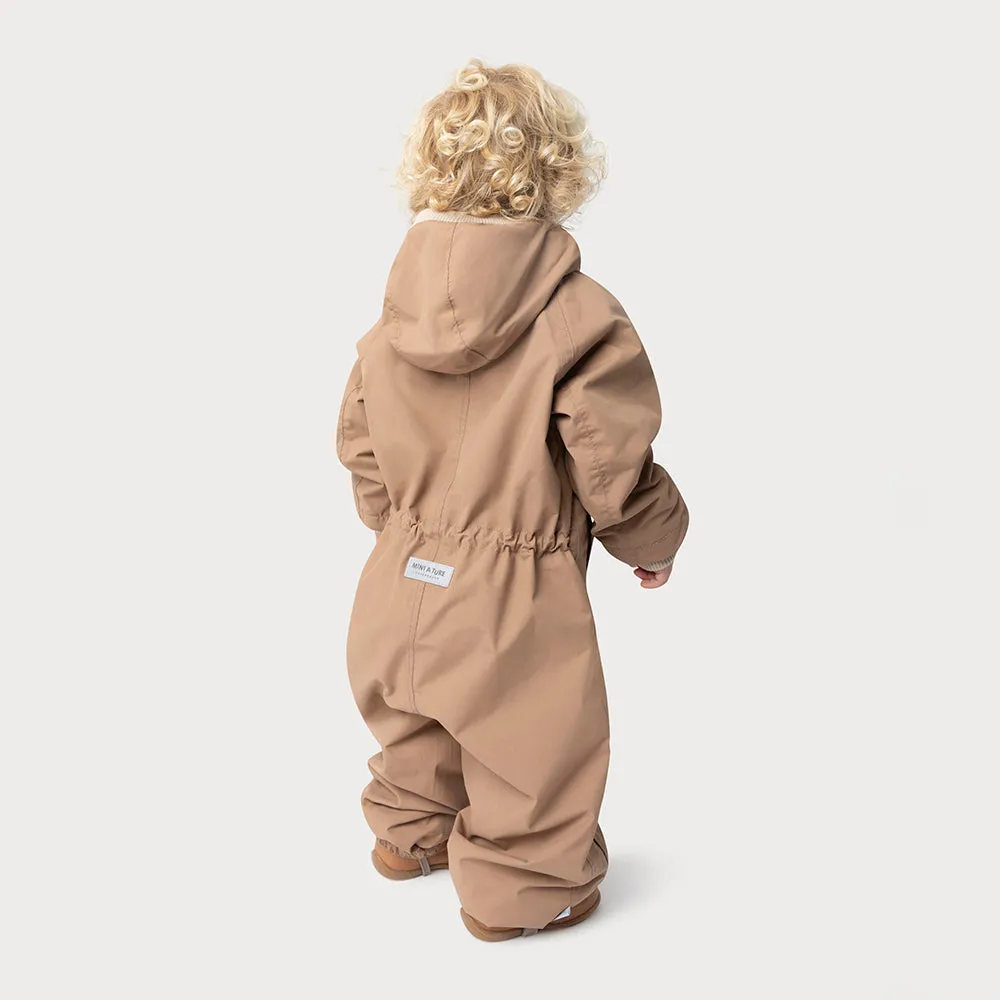 MINI A TURE MATWISTO heldragt brun fleece 4 år