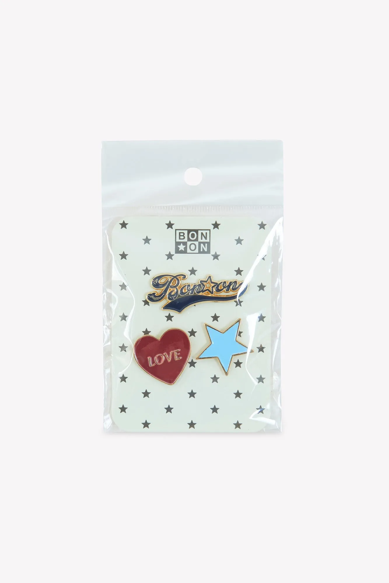 Bonton Vintage Bleu pins 3-pak blå