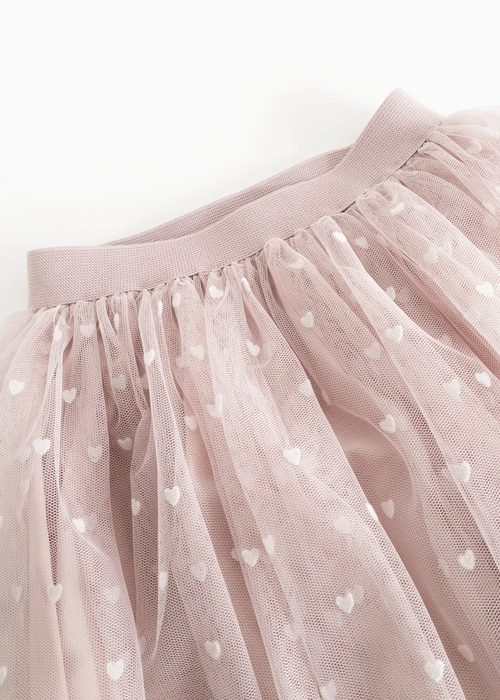 MarMar Solvig Cloud Gray Hearts tylnederdel
