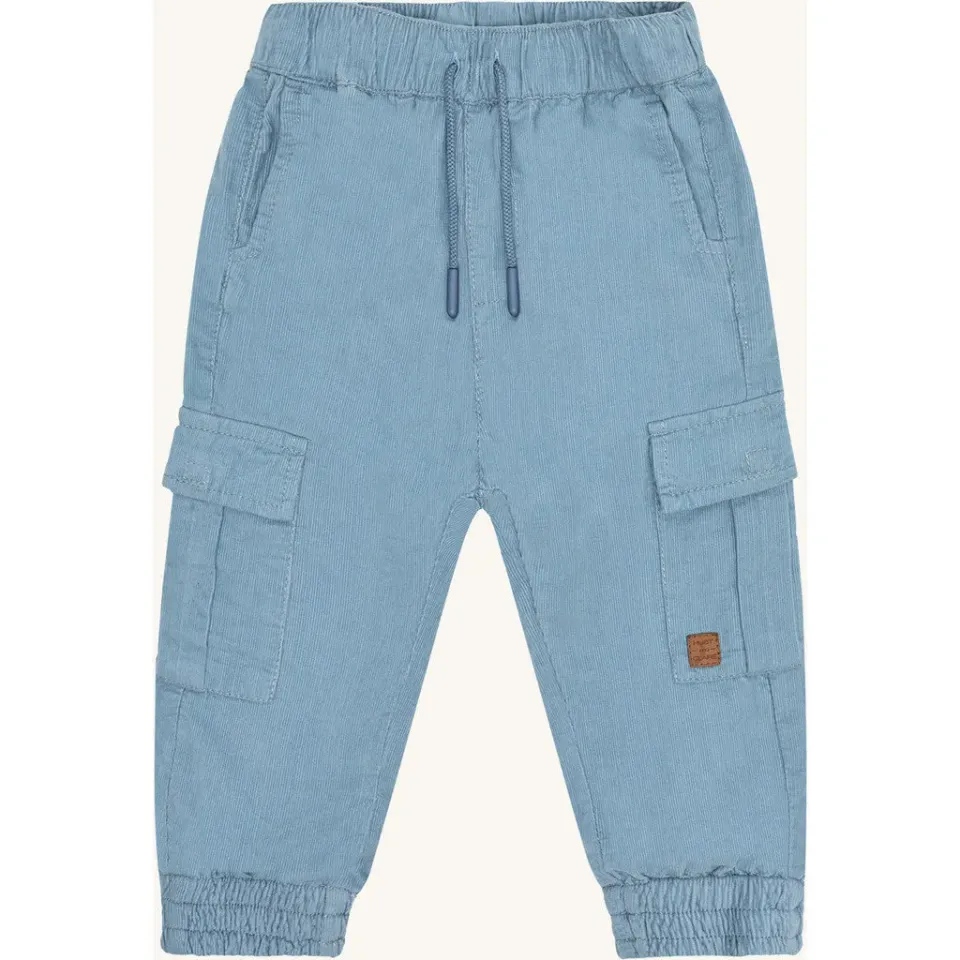Hust & Claire Trevor Corduroy bukser Iron Blue