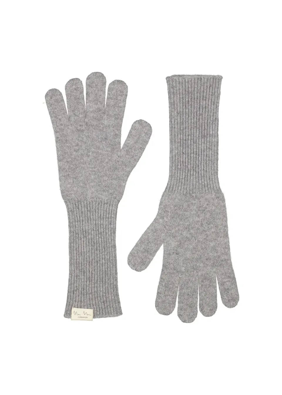 MarMar Aske Long W handsker Grey Melange kashmir