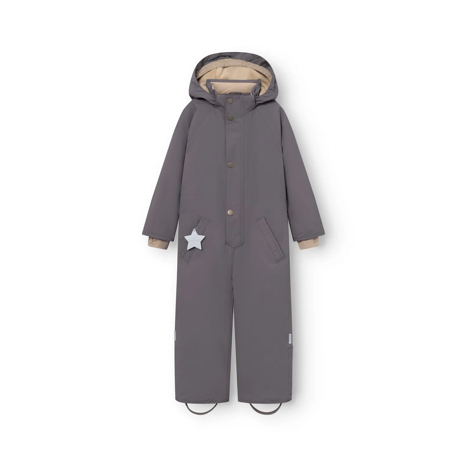 MINI A TURE WANNI flyverdragt fleece Grey brown