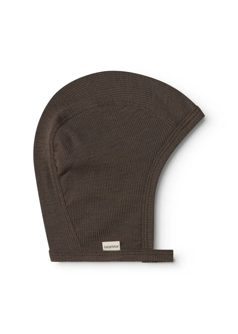 MarMar Hoody uld rib hue Terre brun
