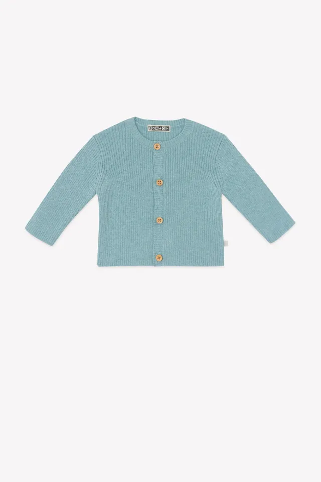 Bonton Paminot cardigan blå vintage baby