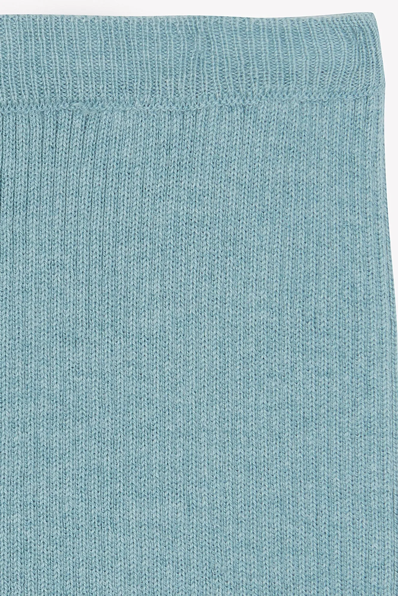 Bonton Paminotleg strikbukser blå vintage merinould