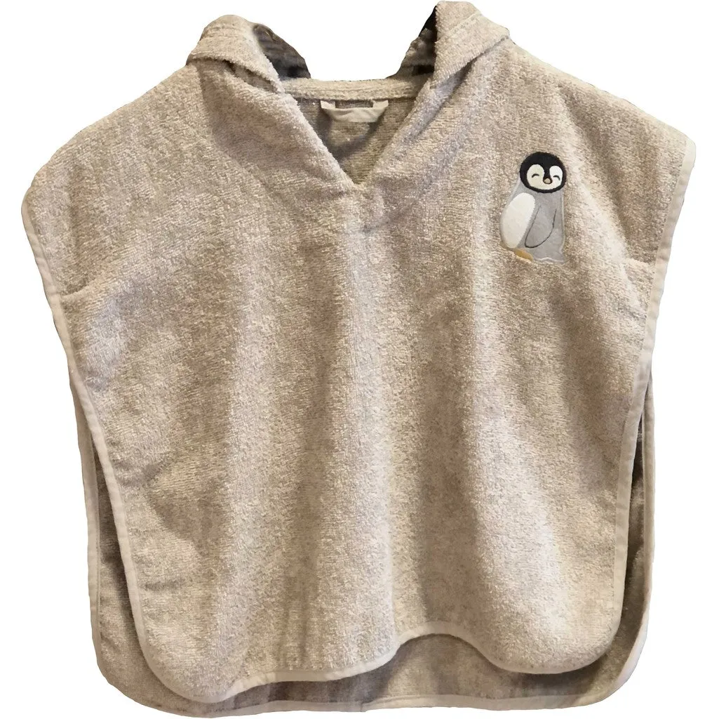 nuuroo Celsa poncho Penguin bomuld 50x50