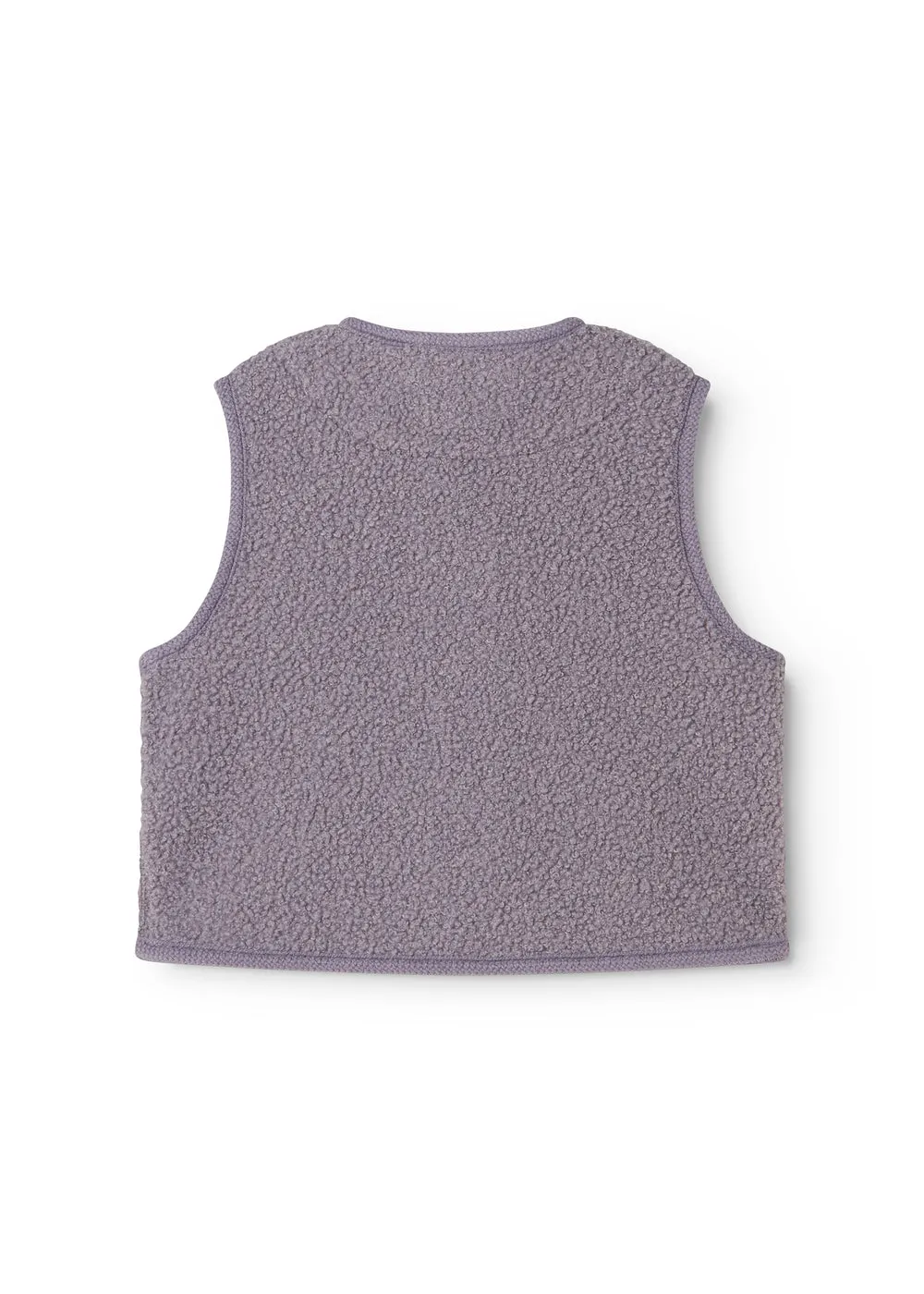 MarMar Ollas Waistcoat teddyvest Purple Suede