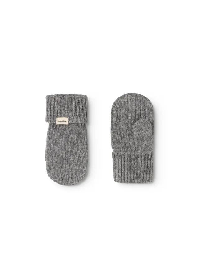 MarMar Alvilda Baby luffer Grey Mel kashmir
