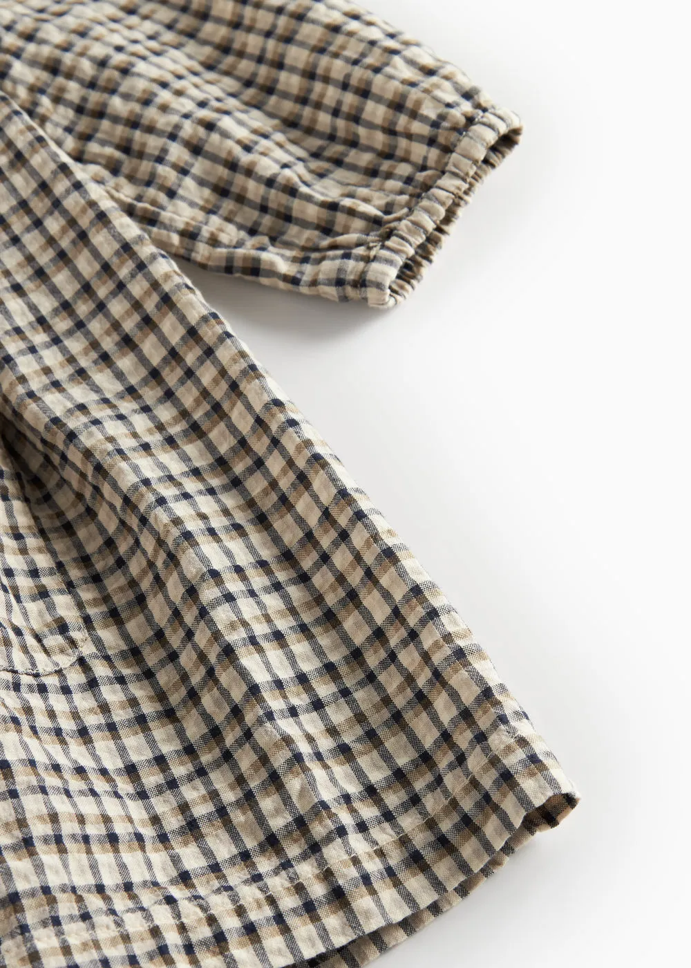 MarMar Dulle kjole Pilot Navy Check ternet baby