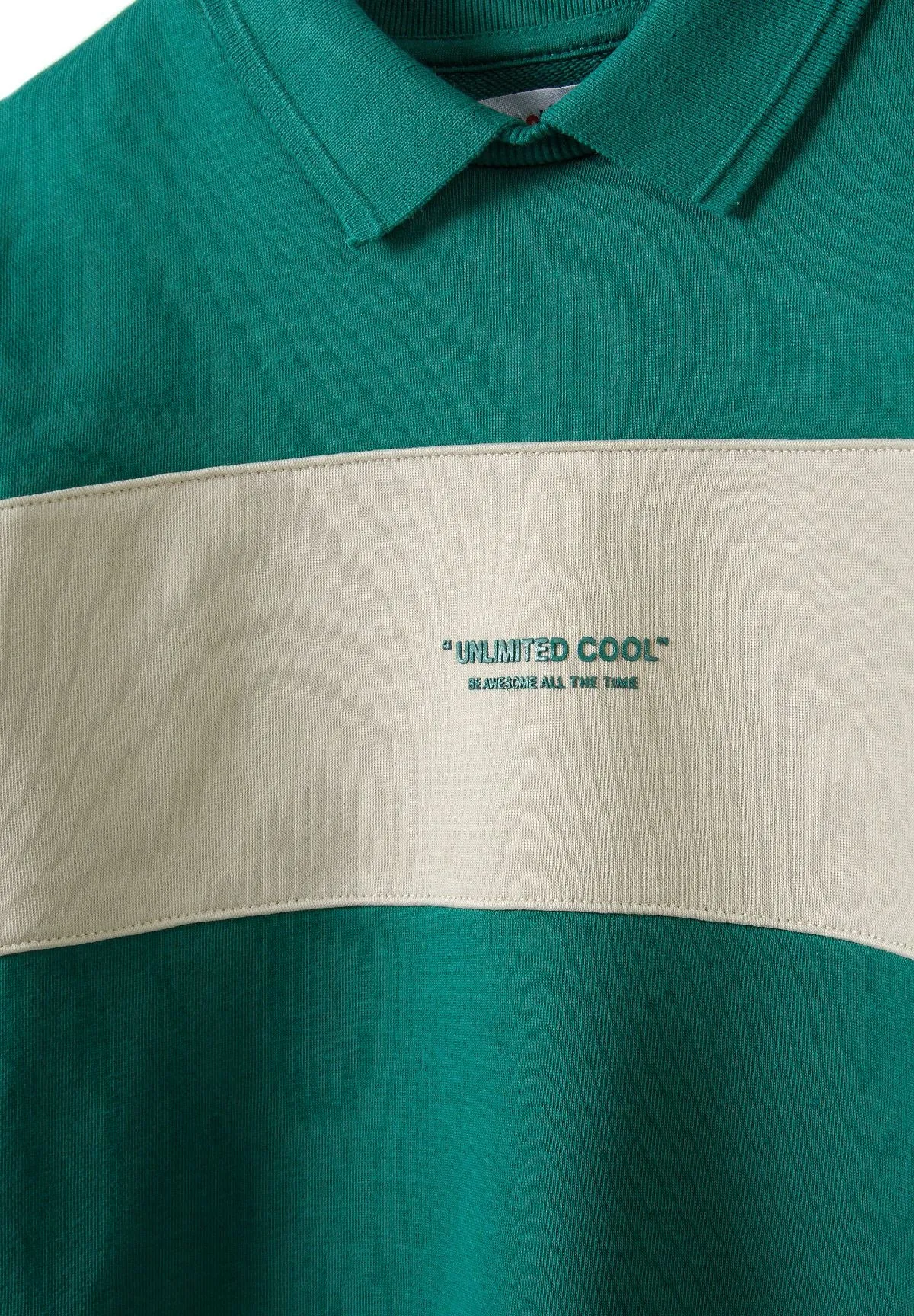 Minoti 42553 sweatshirt til drenge grøn polo