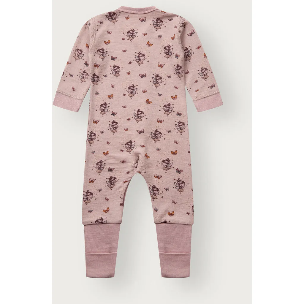 Hust & Claire Manu Fairy natdragt Dusty Rose uld