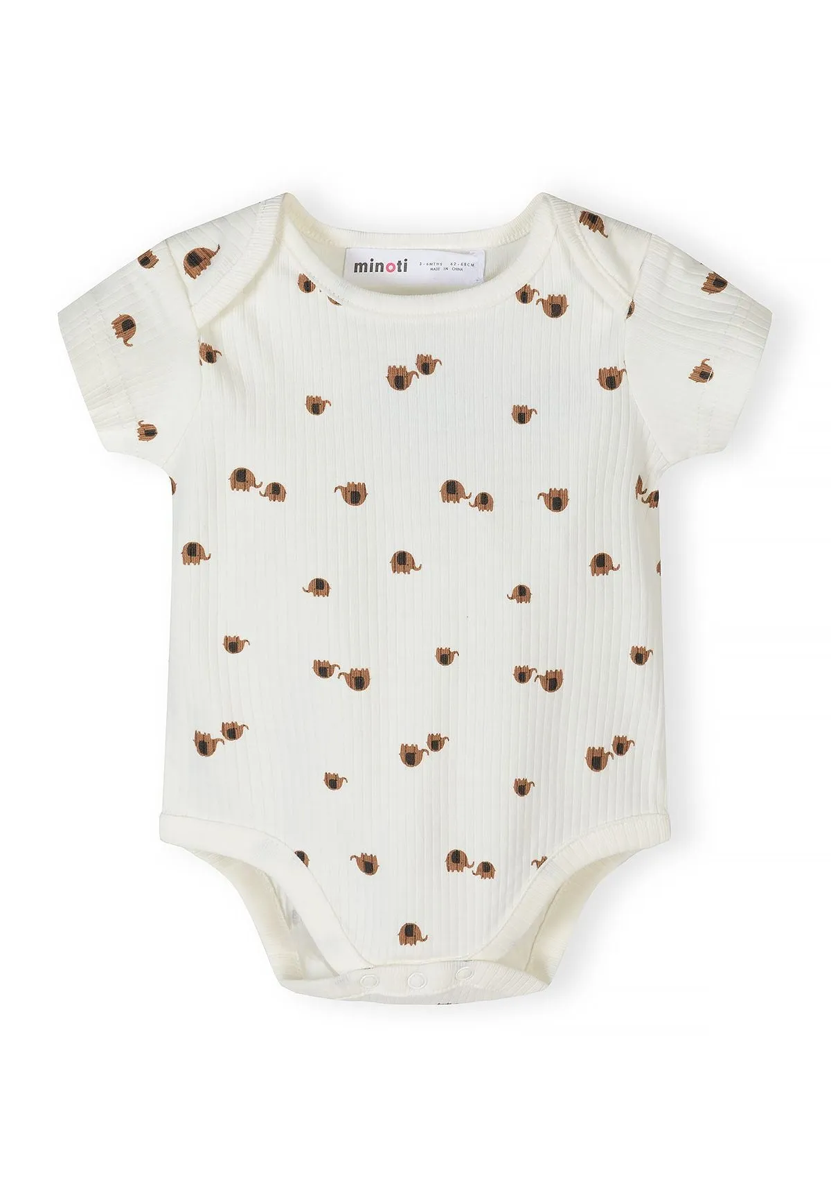 Minoti 44551 body baby 3-pak naturhvid rib bomuld