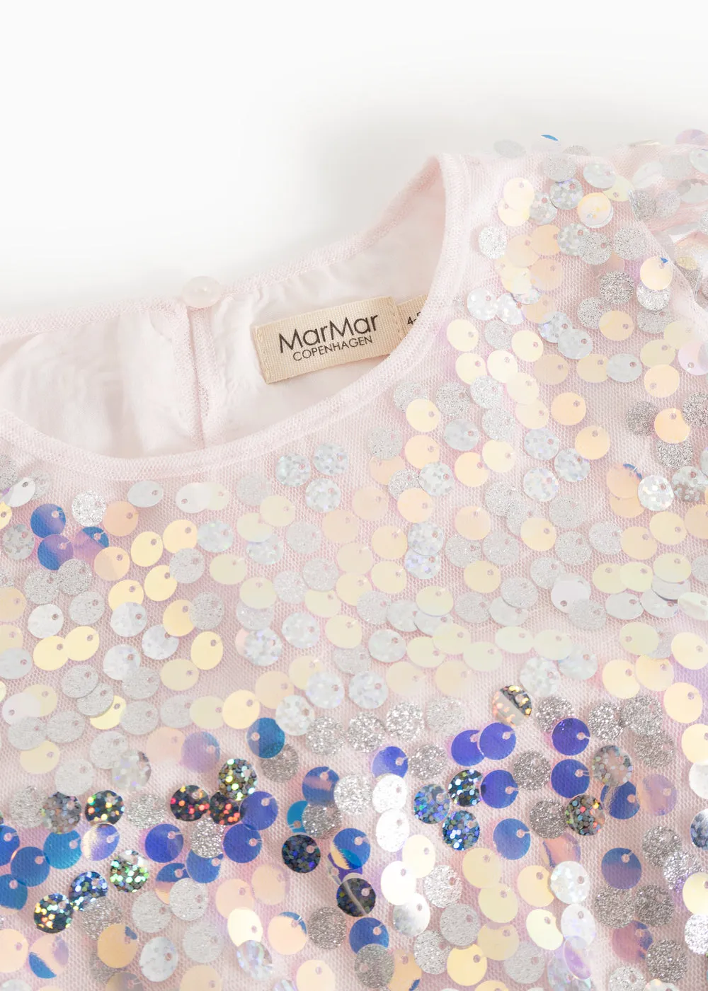 MarMar Dua kjole Silver Disco pailletter