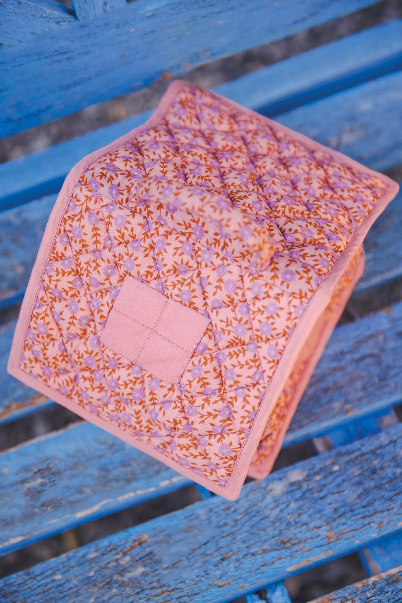 Bonton Casa Foulfleur taske violet bomuld