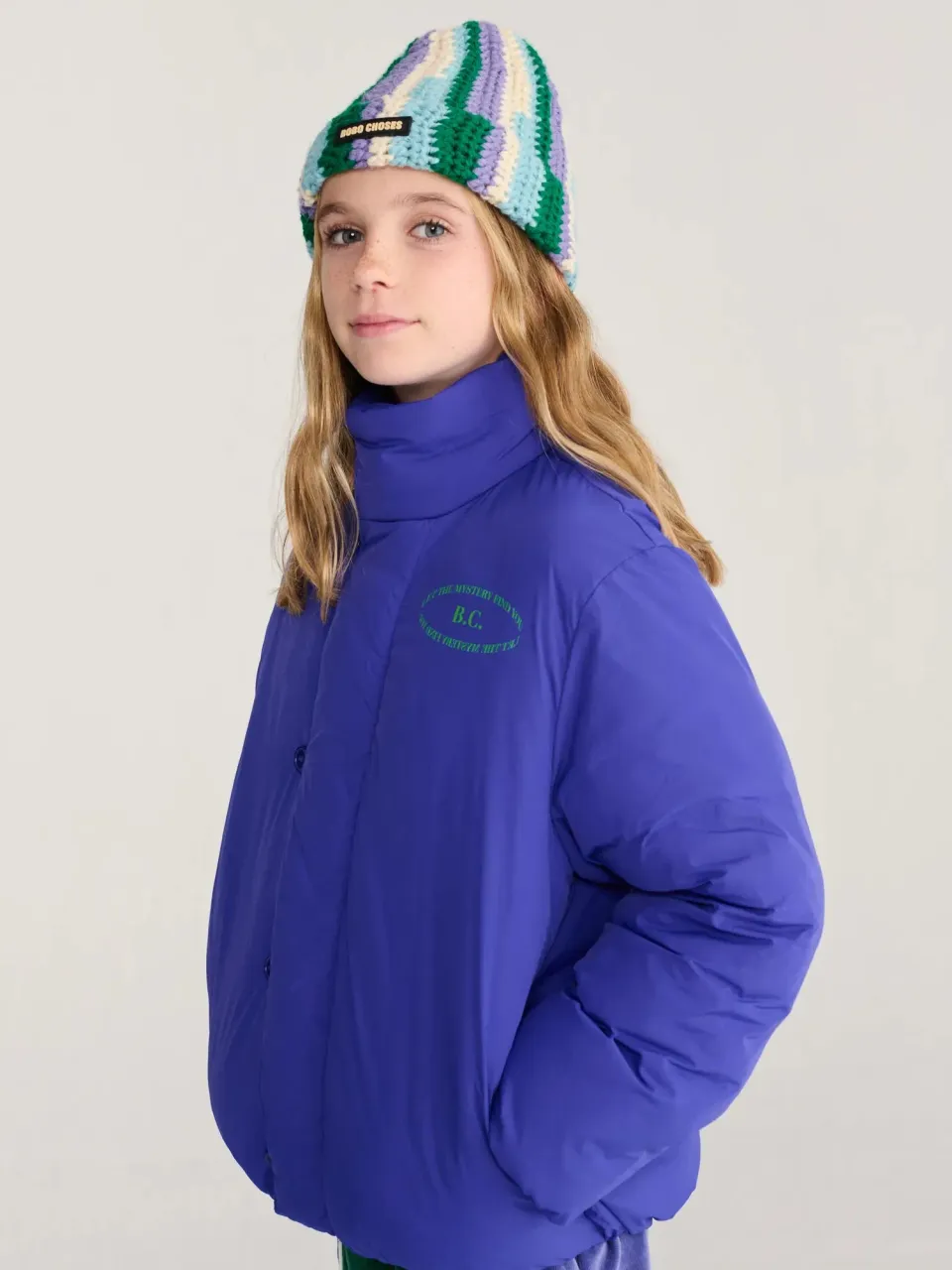 Bobo Choses Mystery BC anorak 2-3Y blå recycled