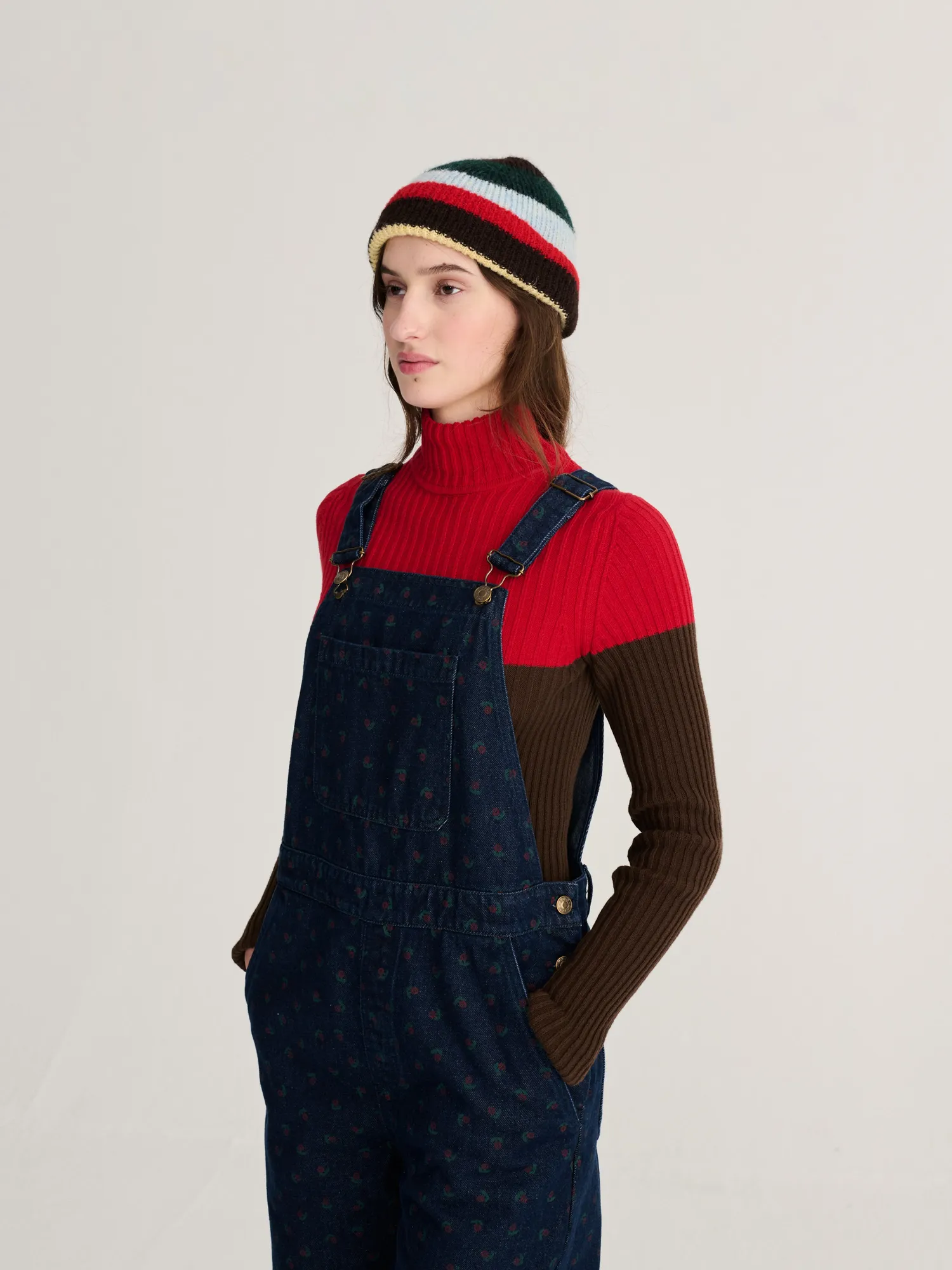 Bobo Choses Swamp Whirl all over smækbukser navy str. XS-XL