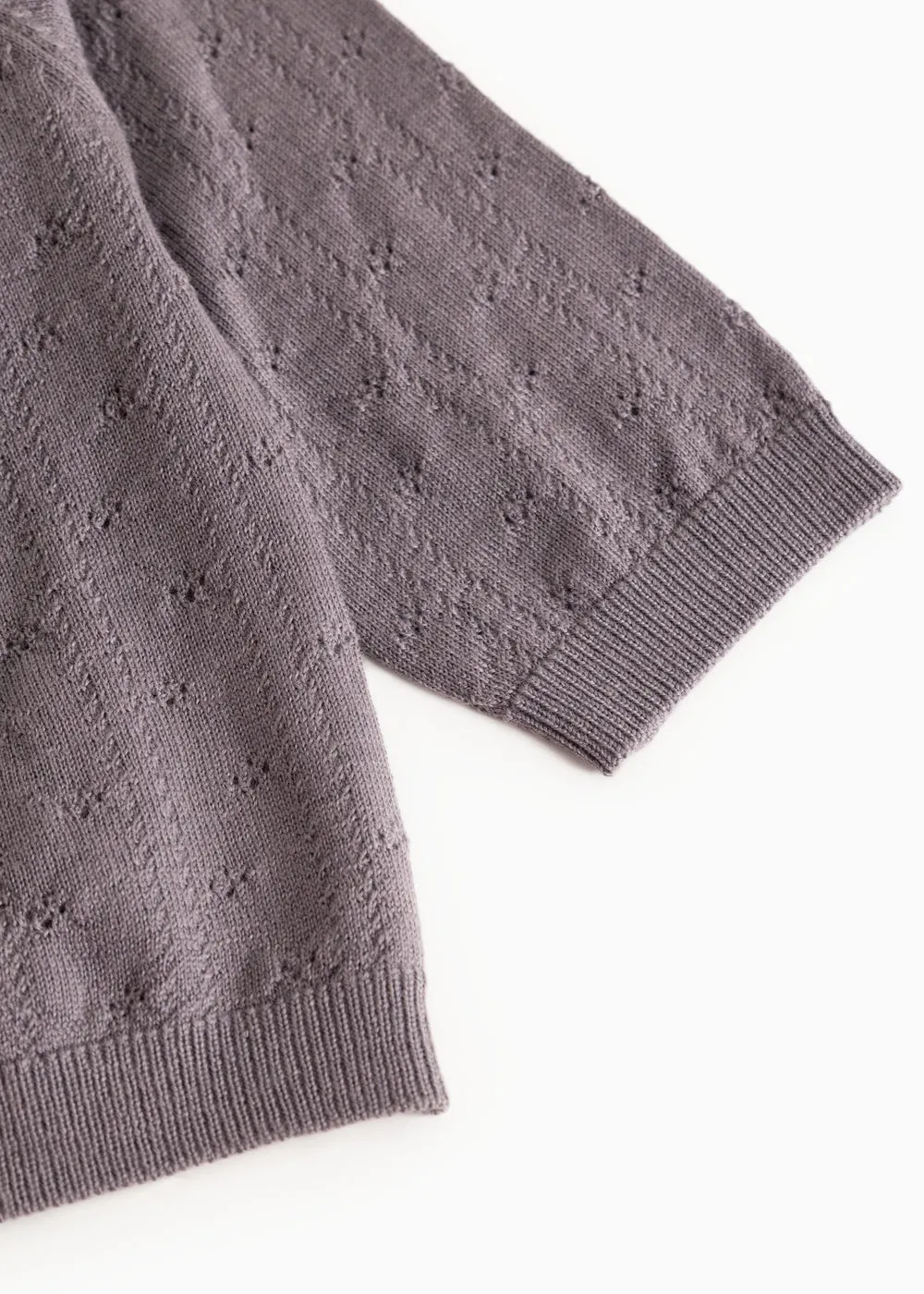 MarMar Copenhagen Taki cardigan Plum Stem merino