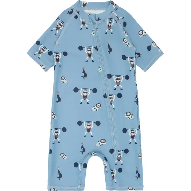 Hust & Claire HCMakki Boy badedragt Light Blue