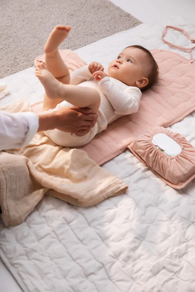 MarMar Changing Mat pusleunderlag Soft Cheek Stripe