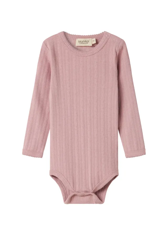 MarMar Benedicte Body Soft Berry modal pointelle