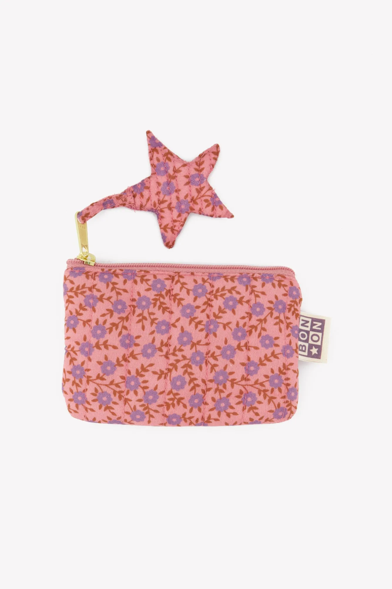 Bonton Ivy Foulfleur minipung violet blomstret