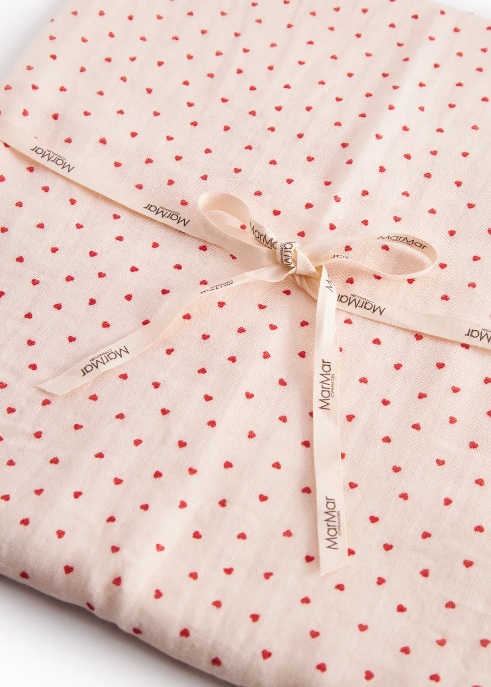 MarMar Swaddle svøb Happy Hearts 100x100
