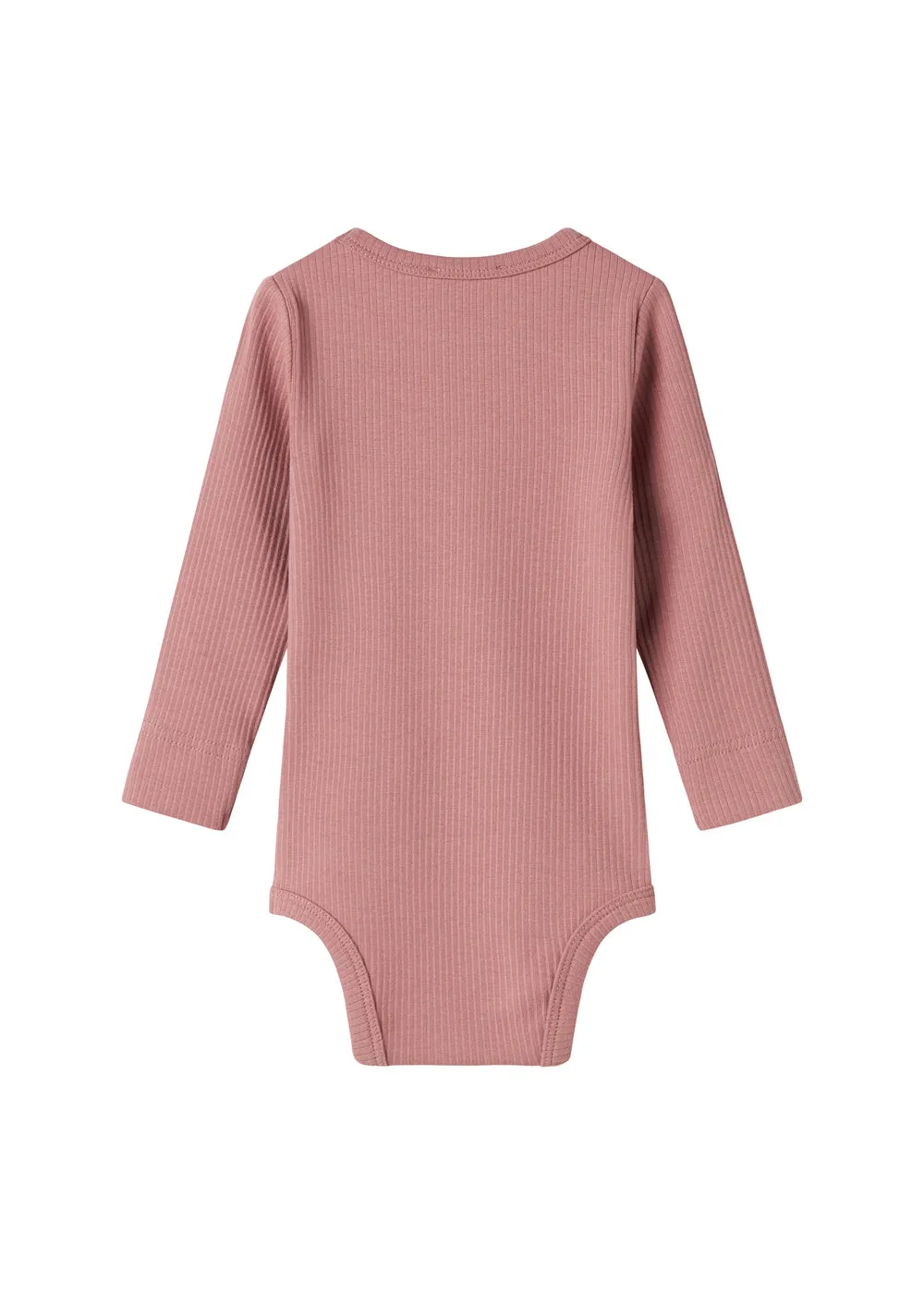 MarMar Plain Body LS Bodystocking Rose Parfait