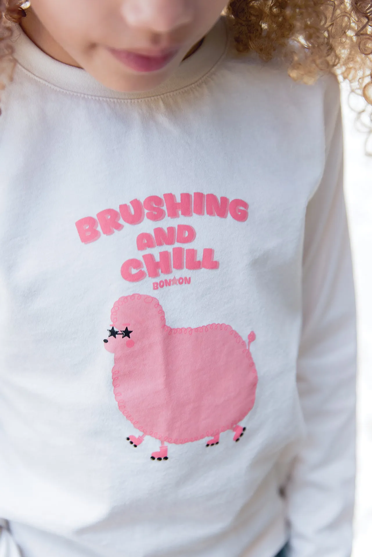Bonton Taxo Brushing Mouton T-shirt 6 år bomuld