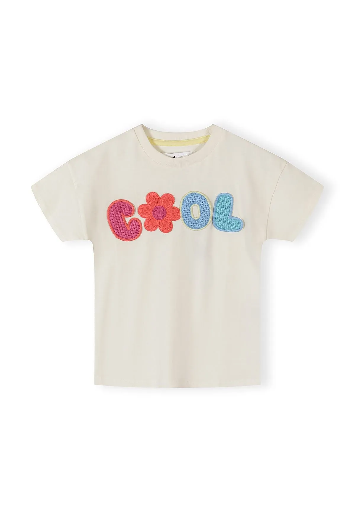 Minoti 44678 t-shirt creme COOL bomuldsjersey