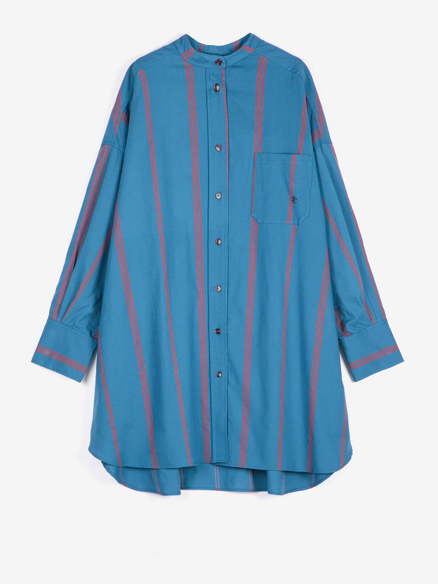 Bobo Choses Triple Stripes skjortekjole blå XS-XL