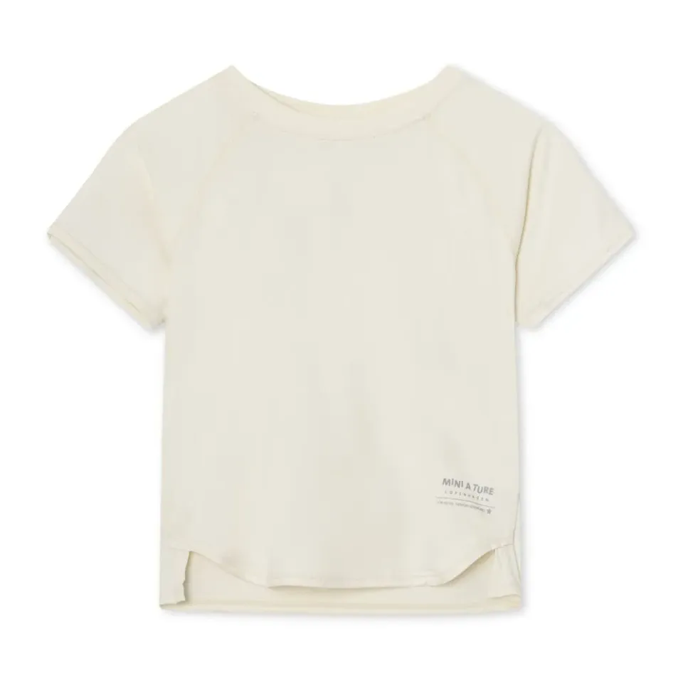 MINI A TURE Bjergi t-shirt Papyrus White kølende