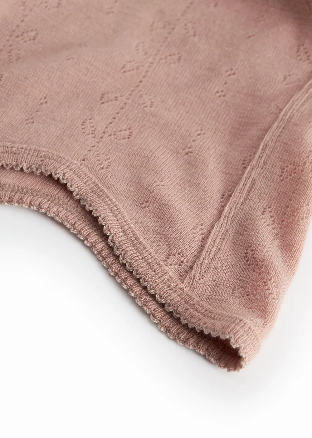 MarMar Jeans Balaclava elefanthue Burnt Rose uld