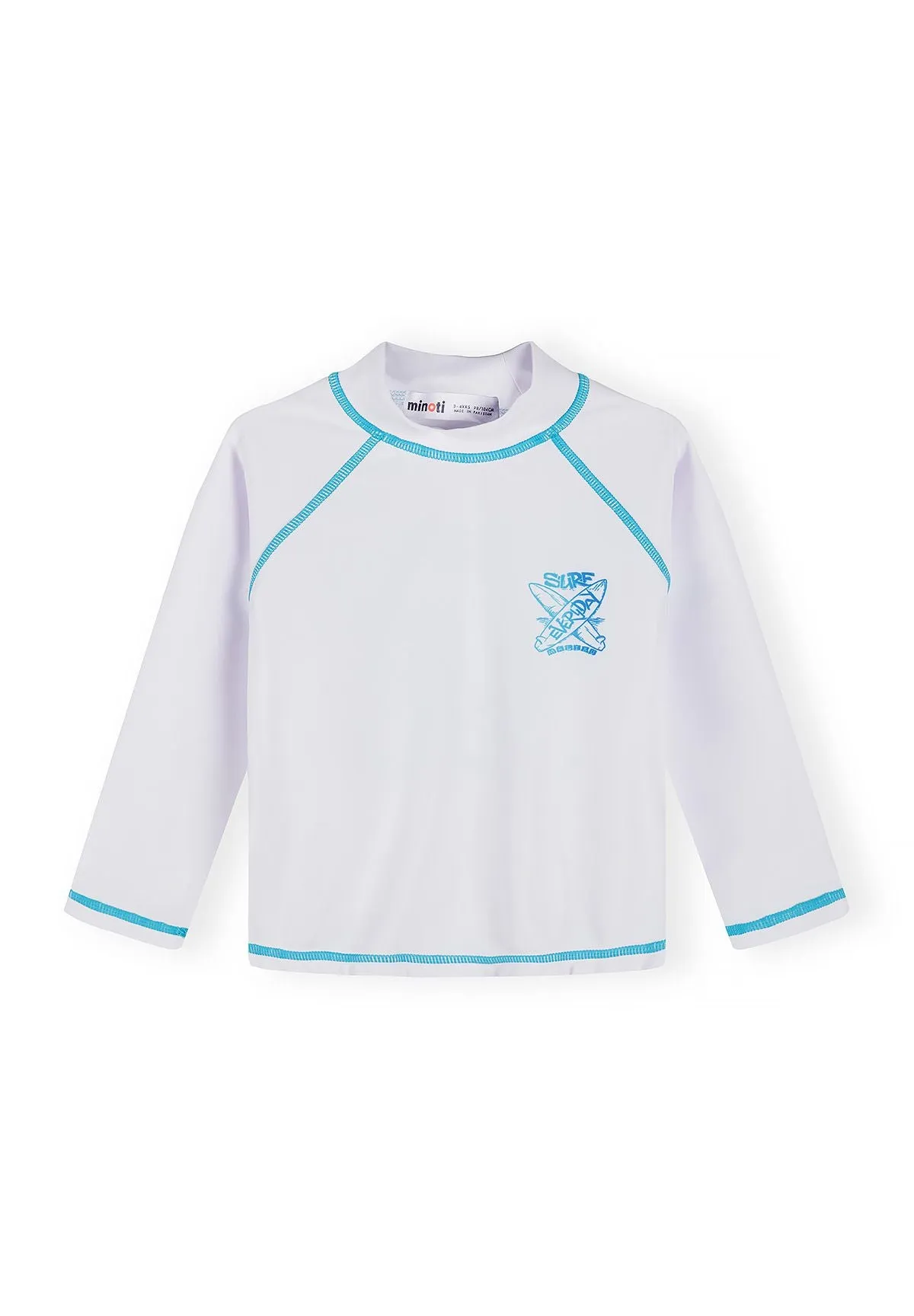 Minoti 44515 badebluse 2-pak surf hvid