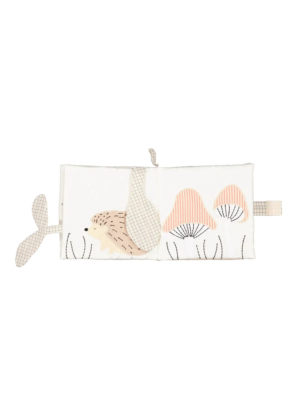 MarMar Fabric Book aktivitetsbog Deep Lake Check