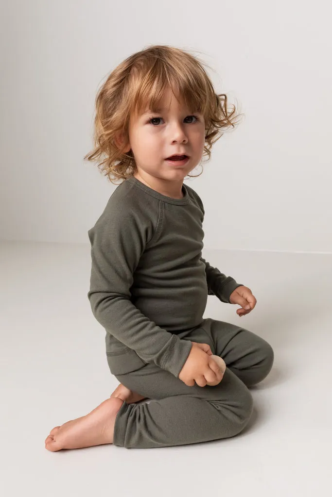 MarMar Base Leg Leggings Hunter Grøn Viloft Uldfri
