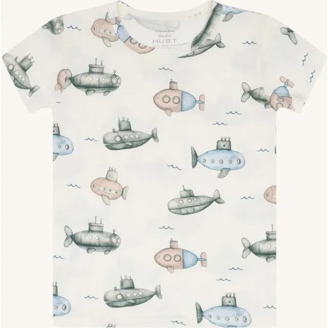 Hust & Claire Austin Submarine bluse Ivory bambus