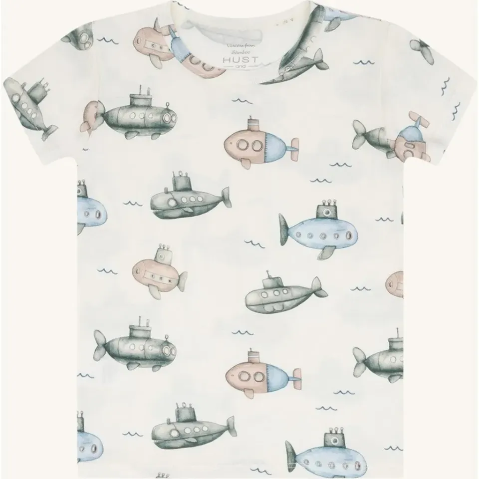 Hust & Claire Austin Submarine bluse Ivory bambus