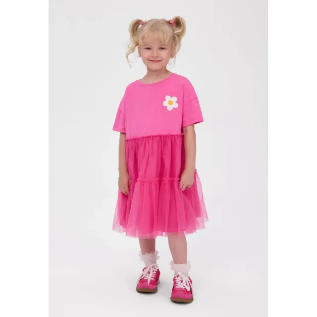 Minoti 44630 tylkjole pink jersey