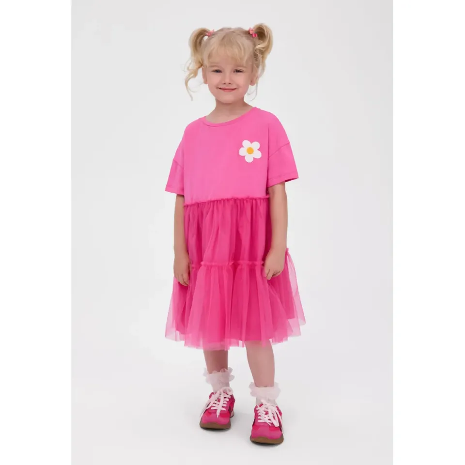 Minoti 44630 tylkjole pink jersey