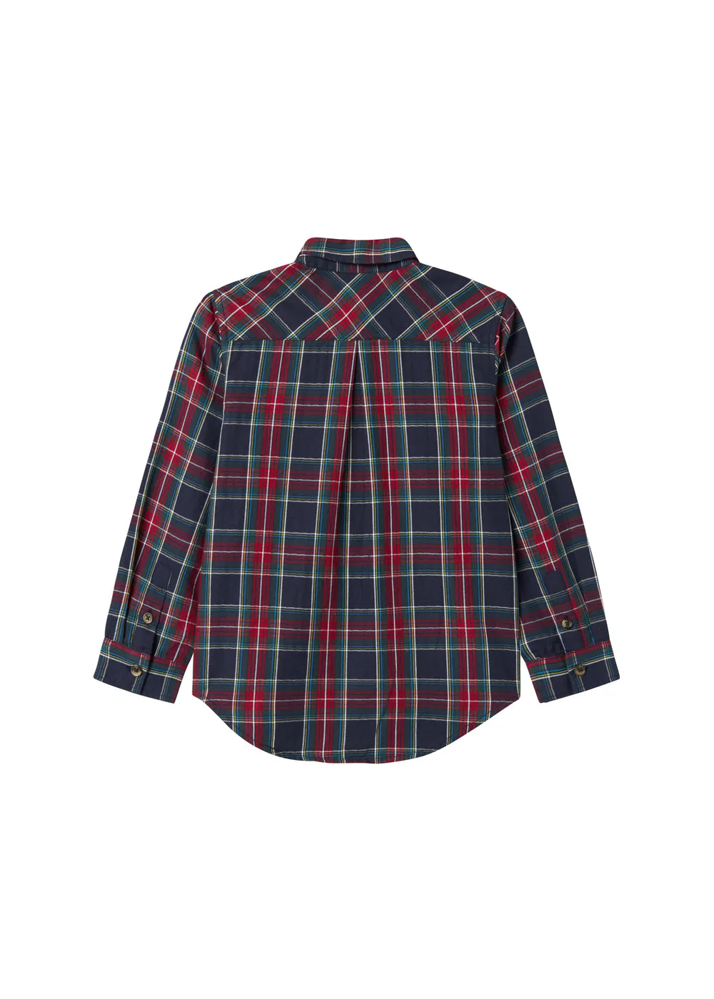 MarMar Tommy skjorte Pilot Navy Check ternet bomuld