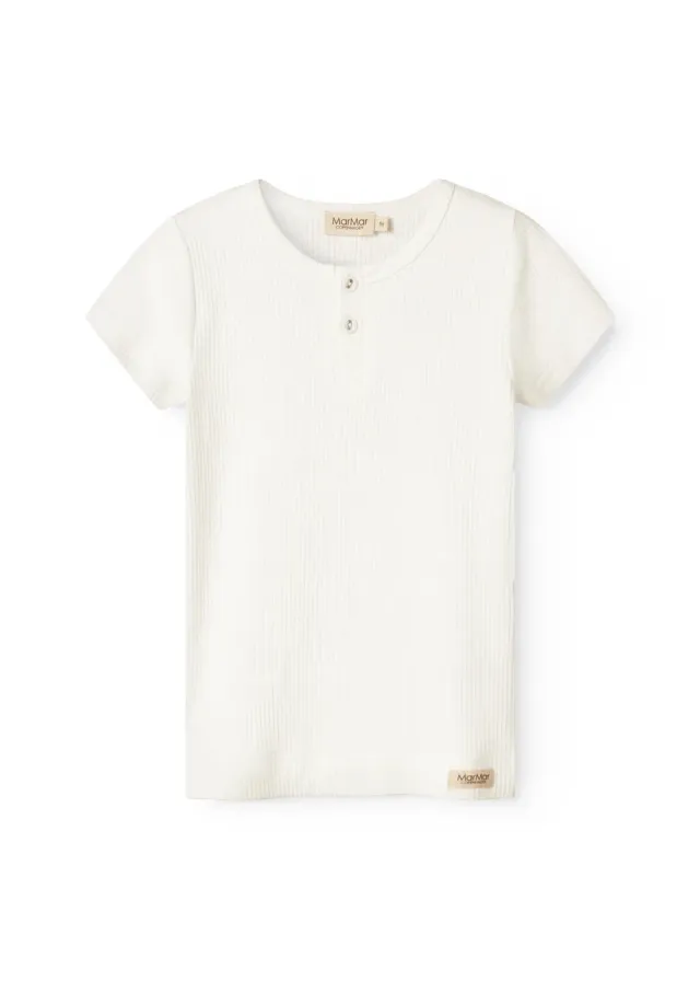 MarMar Tee SS kortærmet t-shirt Gentle White modal