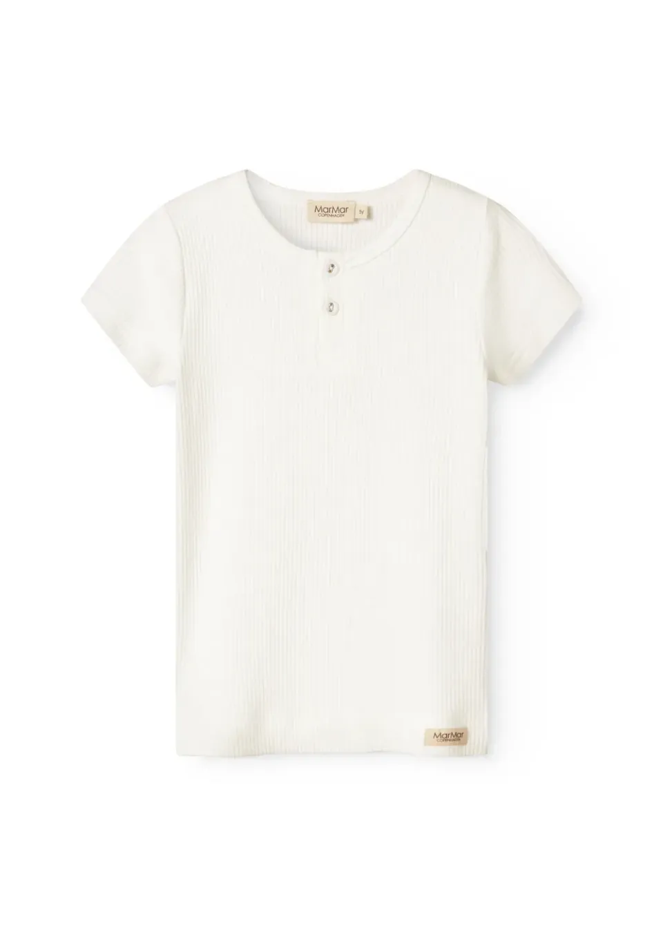 MarMar Tee SS kortærmet t-shirt Gentle White modal