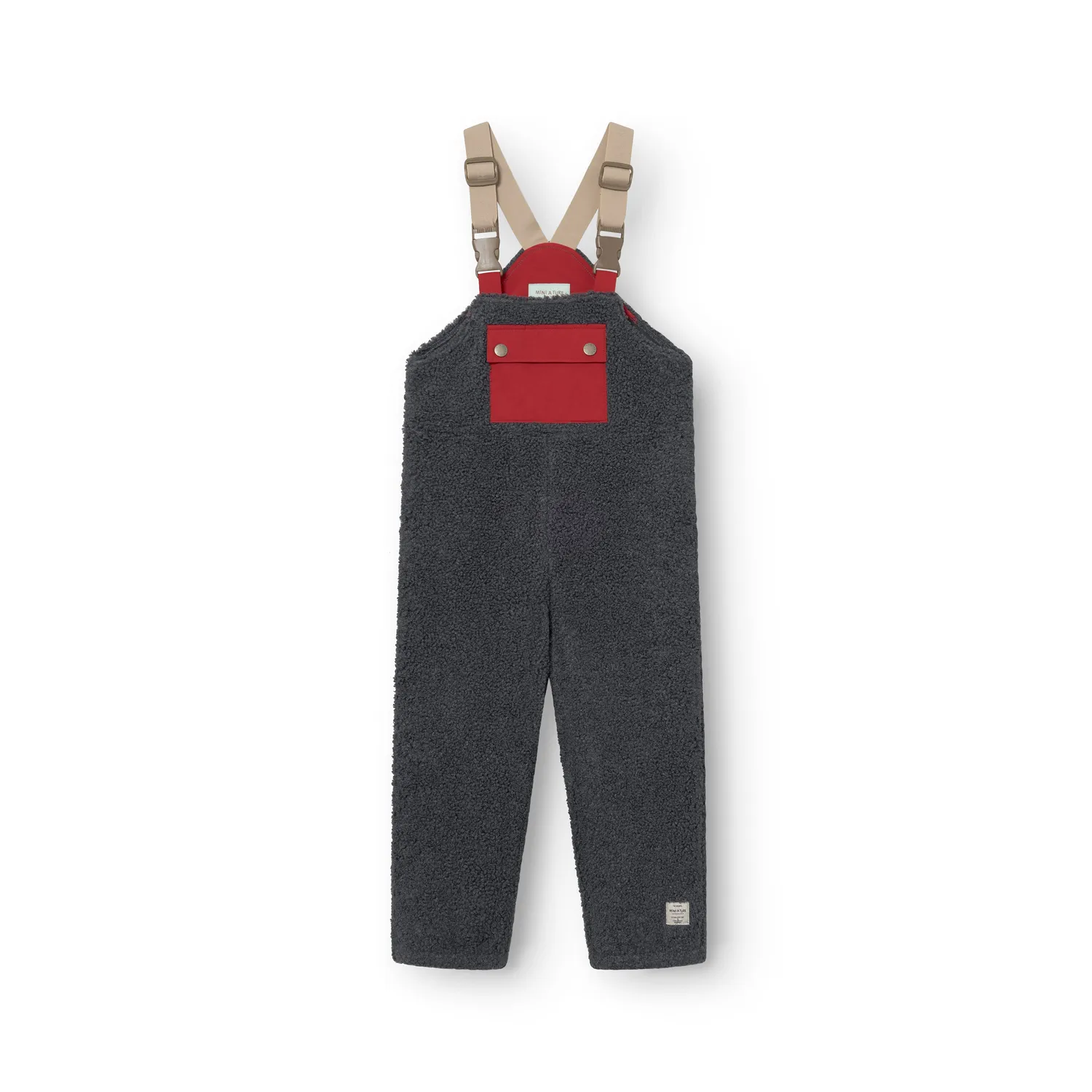 MINI A TURE MATAULON teddyfleece bukser seler blå