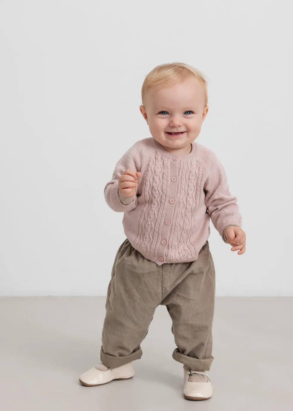 MarMar Panto bukser Mud babyfløjl