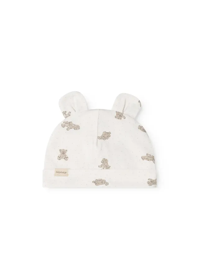 MarMar Aiko Ear hue teddybears print bomuld-modal